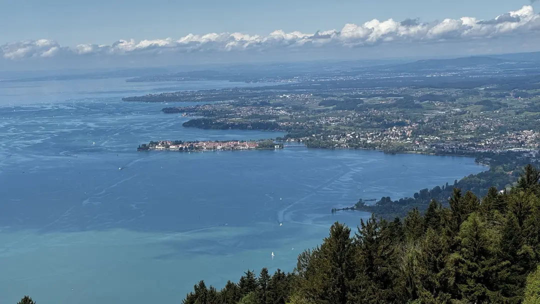 Lindau Insel Pfaender Sicht